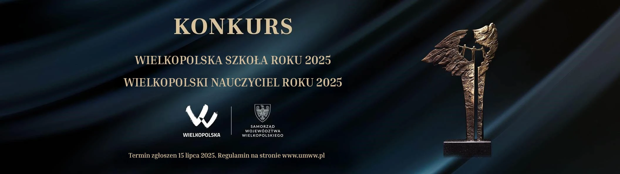 Ogłoszenie konkursów &quot;Wielkopolska Szkoła Roku 2025&quot;  i &quot;Wielkopolski Nauczyciel Roku 2025&quot;