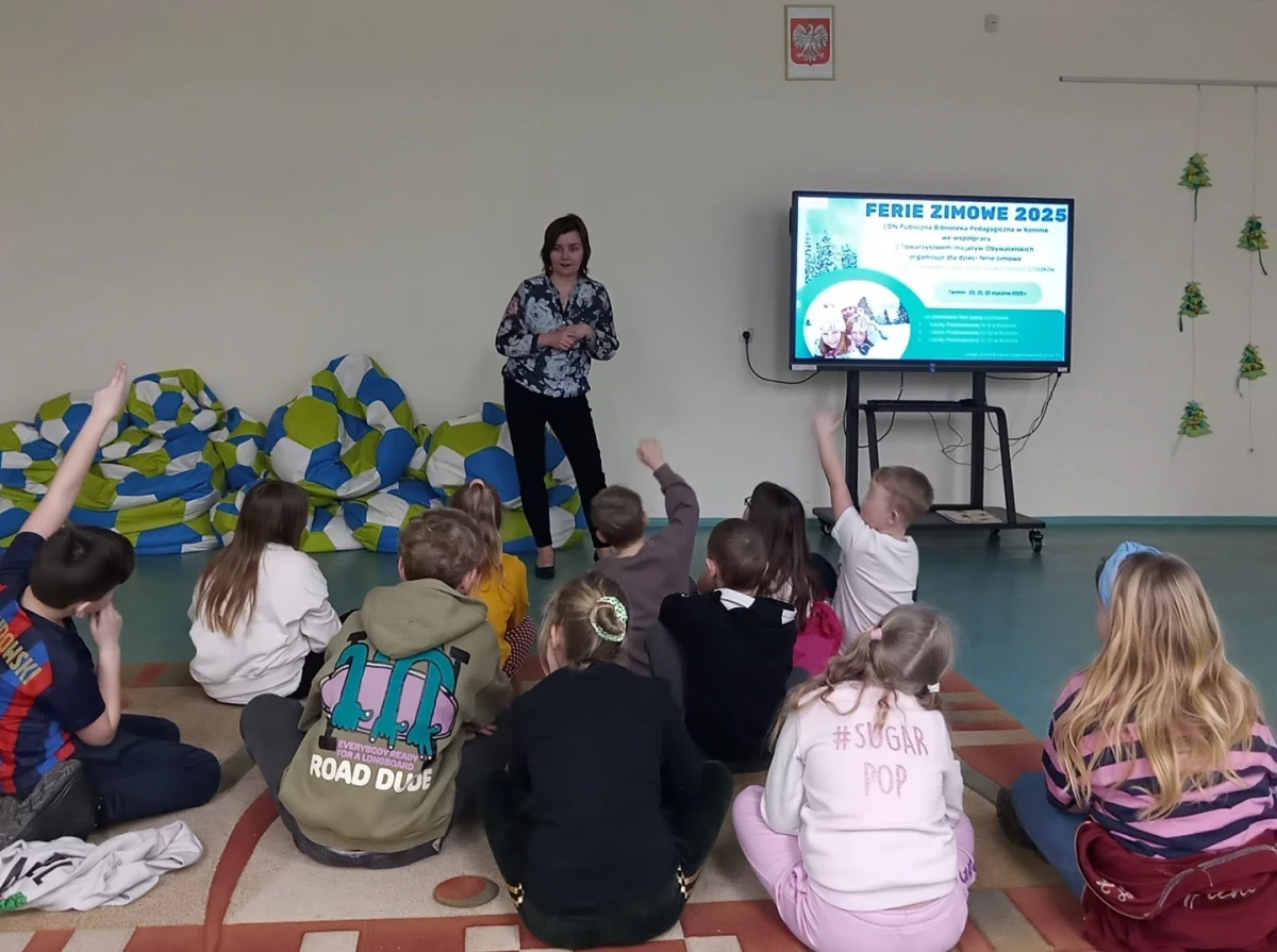 Ferie zimowe w Bibliotece - relacja