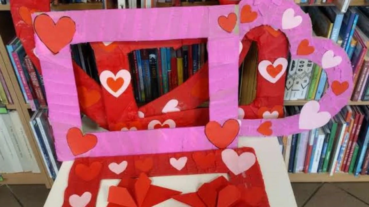 Walentynki w bibliotece