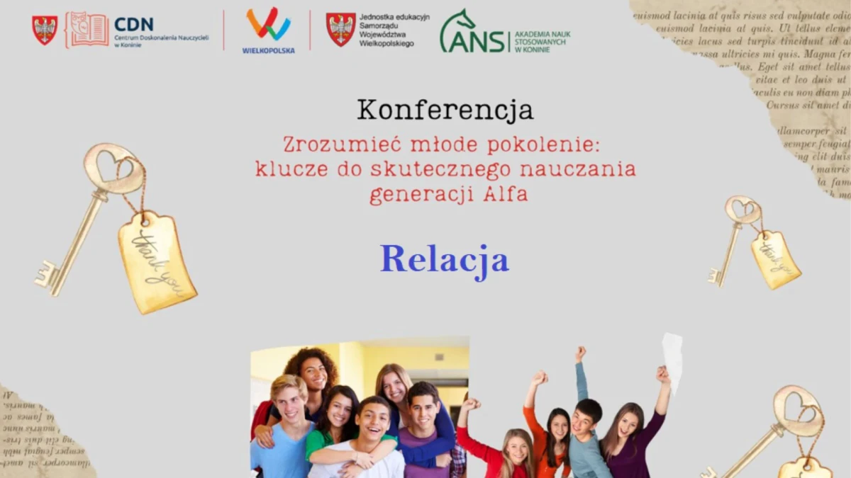 Relacja z konferencji „Zrozumieć młode pokolenie: klucze do skutecznego nauczania generacji Alfa&quot;