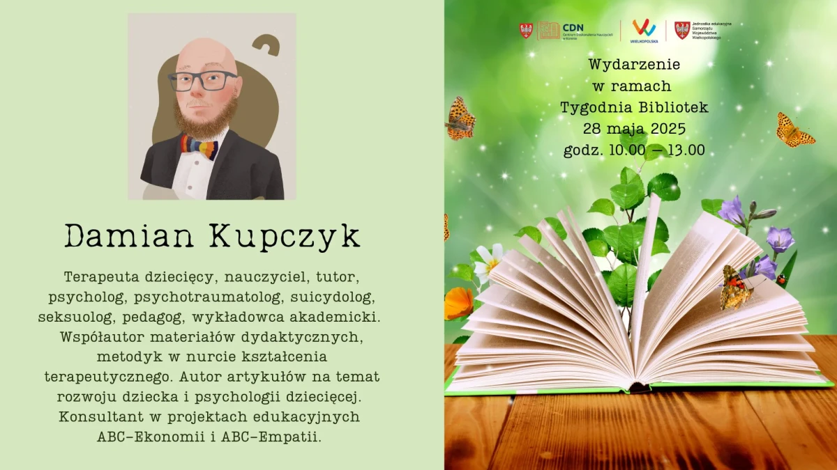 Zaproszenie na Wydarzenie z okazji Tygodnia Bibliotek