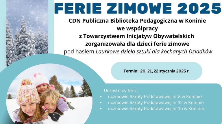 Ferie zimowe w Bibliotece