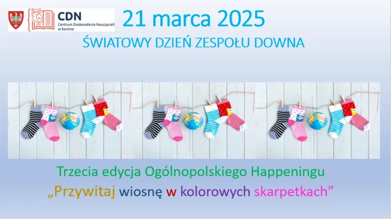 21 marca: Światowy Dzień Zespołu Downa