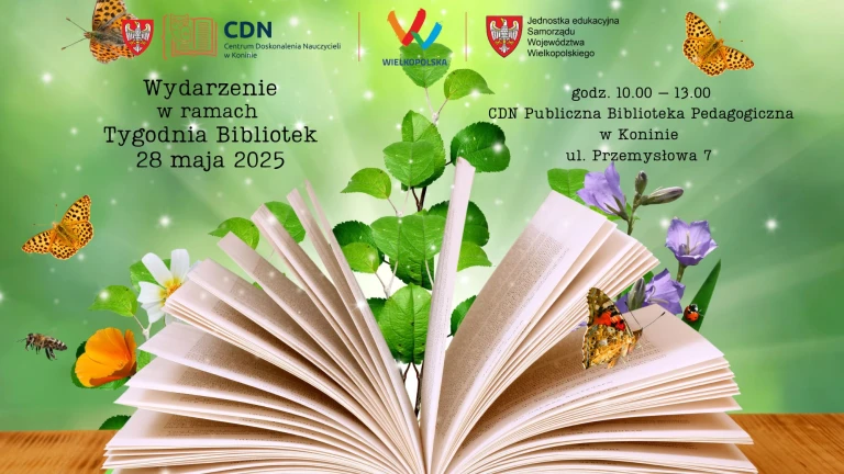 Zaproszenie na Wydarzenie z okazji Tygodnia Bibliotek