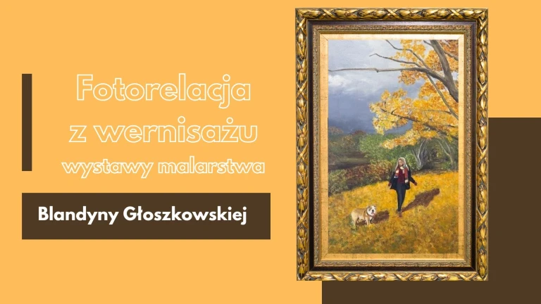 Wernisaż malarstwa w bibliotece