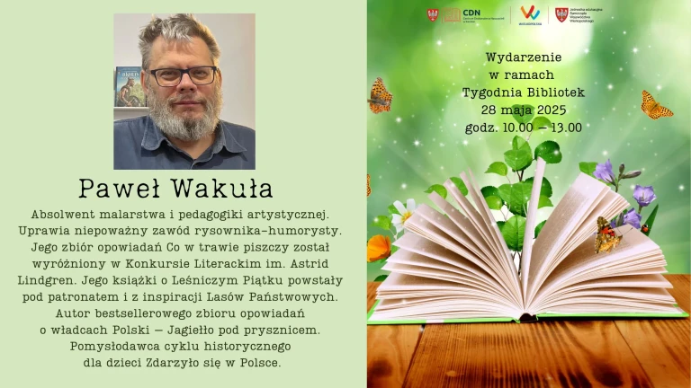 Zaproszenie na Wydarzenie z okazji Tygodnia Bibliotek